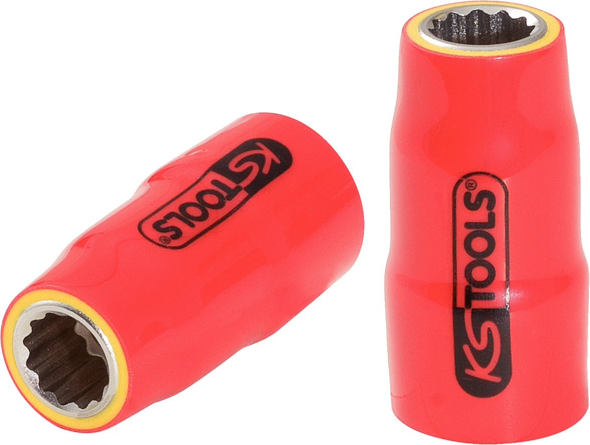KS TOOLS Douille 3/8' avec revêtement isolant, 3/4' ( 117.1028 )