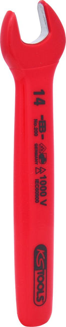KS TOOLS Clé plate avec revêtement isolant, 14 mm ( 117.1514 )