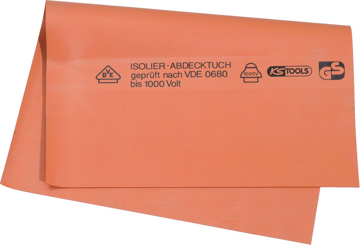 KS TOOLS Toile de protection en caoutchouc avec revêtement isolant, épaisseur 1,6, 500 mm ( 117.1748 )