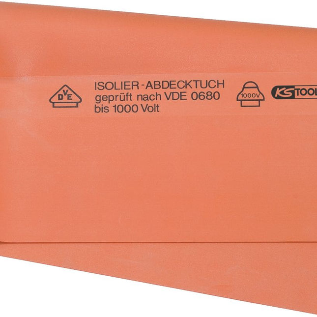 KS TOOLS Toile de protection en caoutchouc avec revêtement isolant, épaisseur 1,6, 1000 mm ( 117.1750 )