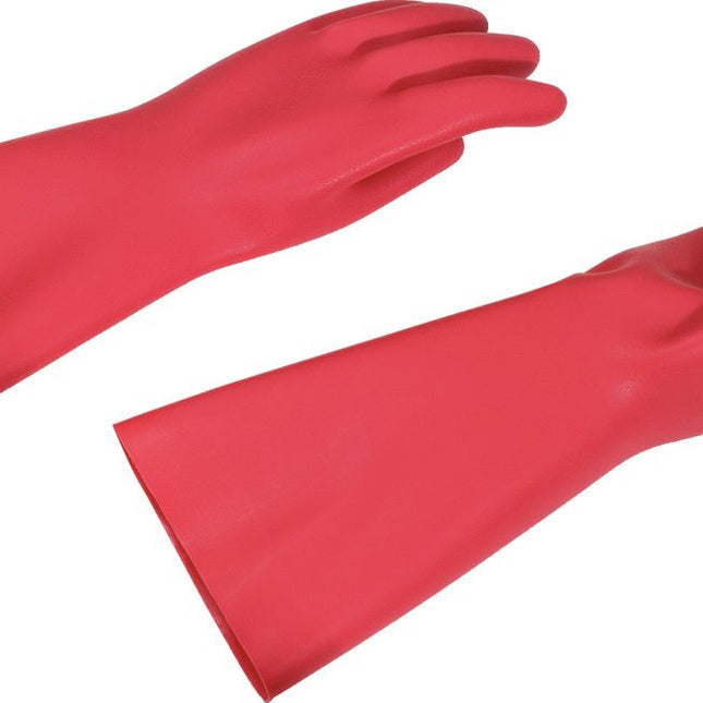 KS TOOLS Gants de protection électrique avec revêtement isolant, taille 9, rouges ( 117.1756 )