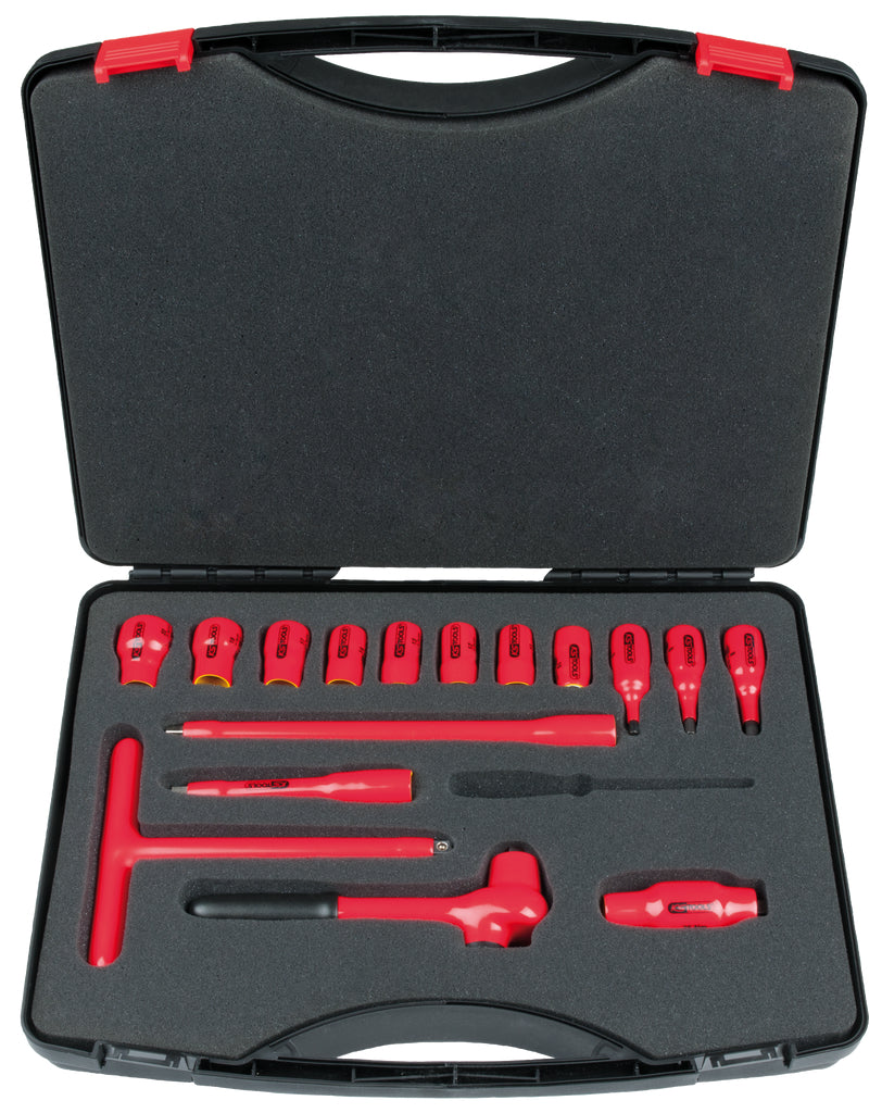 KS TOOLS 3/8' Coffret de douilles isolées, 16 pcs  ( 117.1882 )