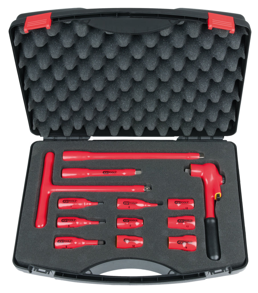 KS TOOLS 3/8' Coffret de douilles isolées, 13 pcs  ( 117.1886 )