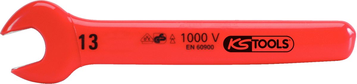 KS TOOLS Clé plate avec revêtement isolant, 3/4' ( 117.2256 )