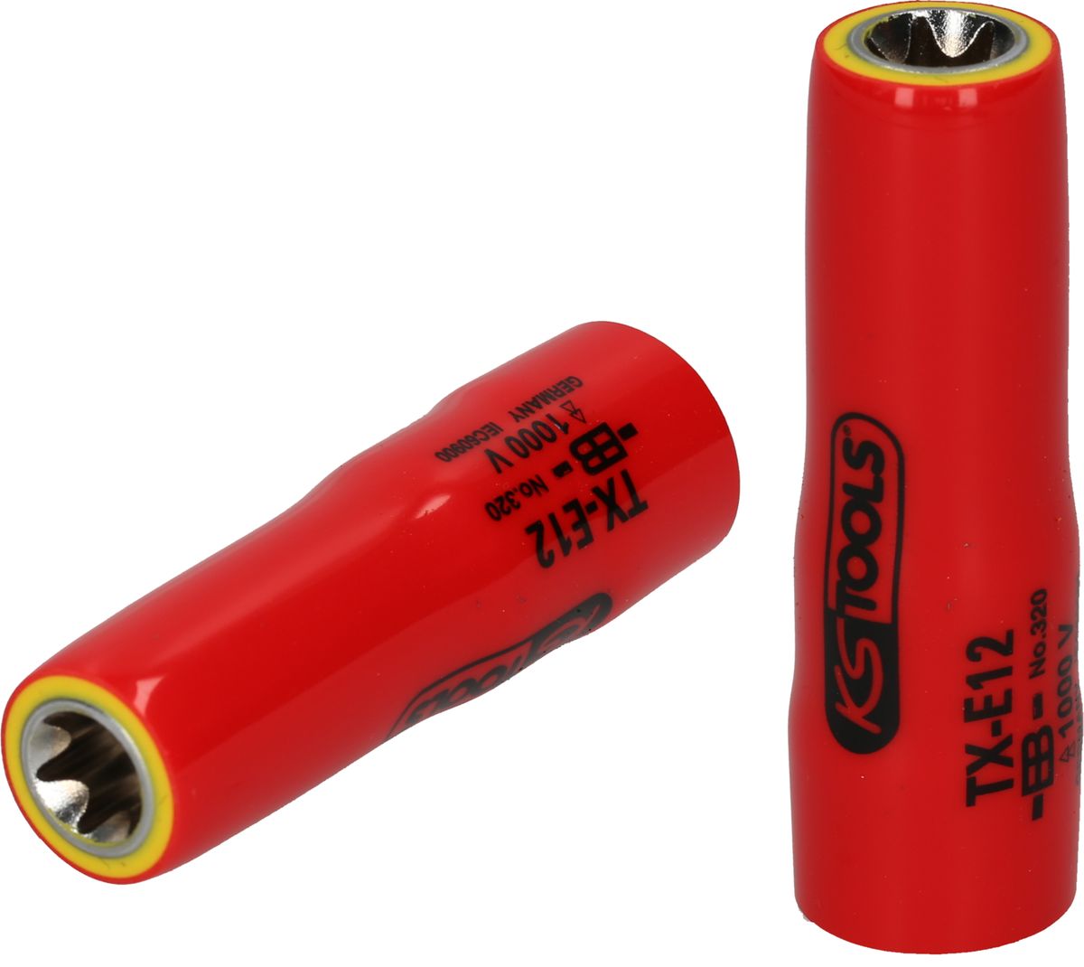 KS TOOLS Douille 3/8' Torx E avec revêtement isolant, E16, longue ( 117.2373 )