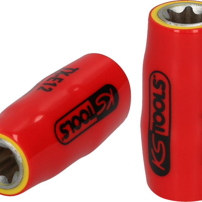KS TOOLS Douille 3/8' Torx E avec revêtement isolant, E18 ( 117.2387 )