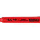 KS TOOLS Clé mâle Torx à poignée en T avec revêtement isolant, T30, 160 mm ( 117.2417 )