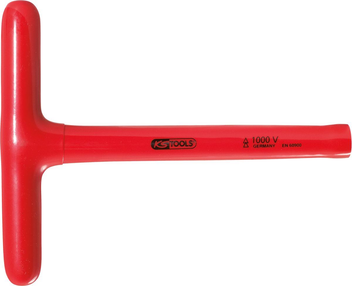 KS TOOLS Clé à douille poignée en T avec revêtement isolant, 7 mm ( 117.2425 )