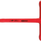 KS TOOLS Clé mâle 3/8' poignée en T avec revêtement isolant, 200 mm ( 117.3820 )