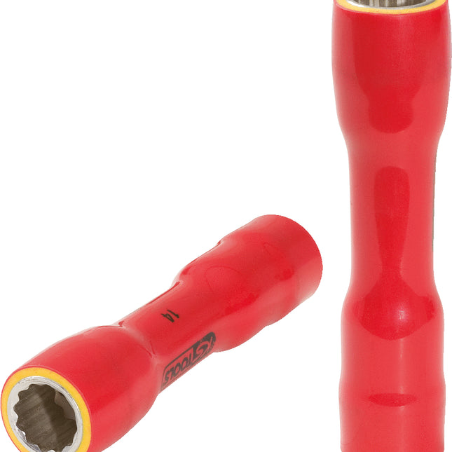 KS TOOLS Douille 3/8' avec revêtement isolant, XL, 10 mm ( 117.3853 )