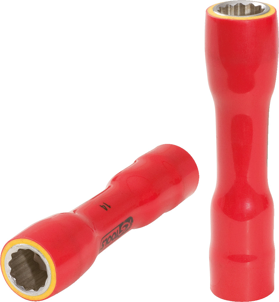 KS TOOLS Douille 3/8' avec revêtement isolant, XL, 12 mm ( 117.3855 )