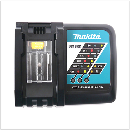Makita DC 18 RC Chargeur rapide + Batterie Makita BL 1850 B - 18 V  5,0 Ah Li-Ion