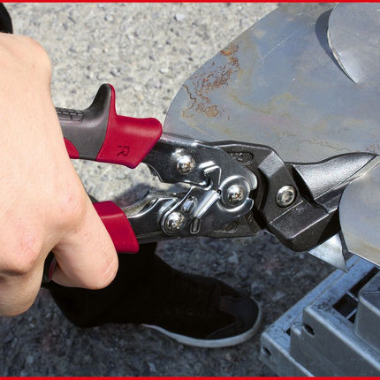 KS TOOLS Figuren-Durchlaufschere, rechtsschneidend ( 118.0045 ) - Toolbrothers