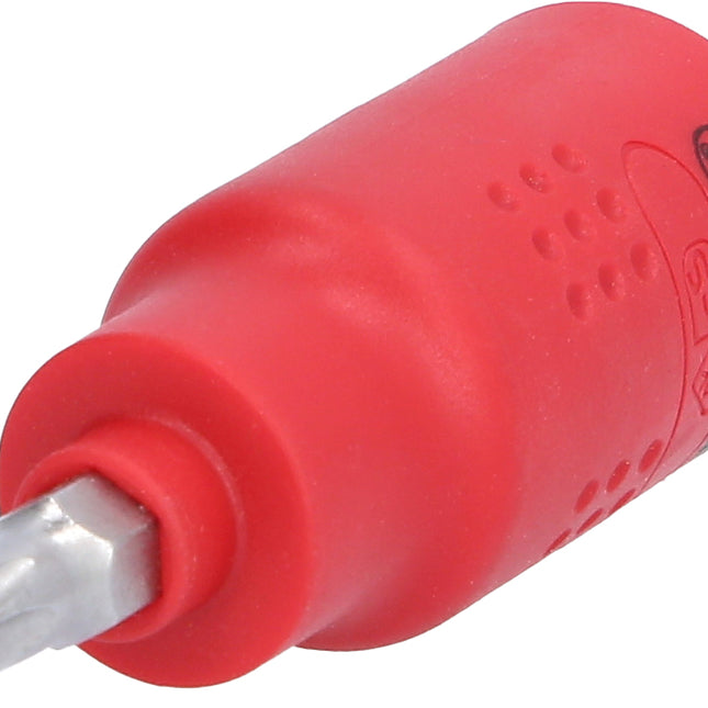 KS TOOLS 3/8" Isolierte Bit-Stecknuss Torx, T27, 60mm ( 118.3814 ) - Toolbrothers