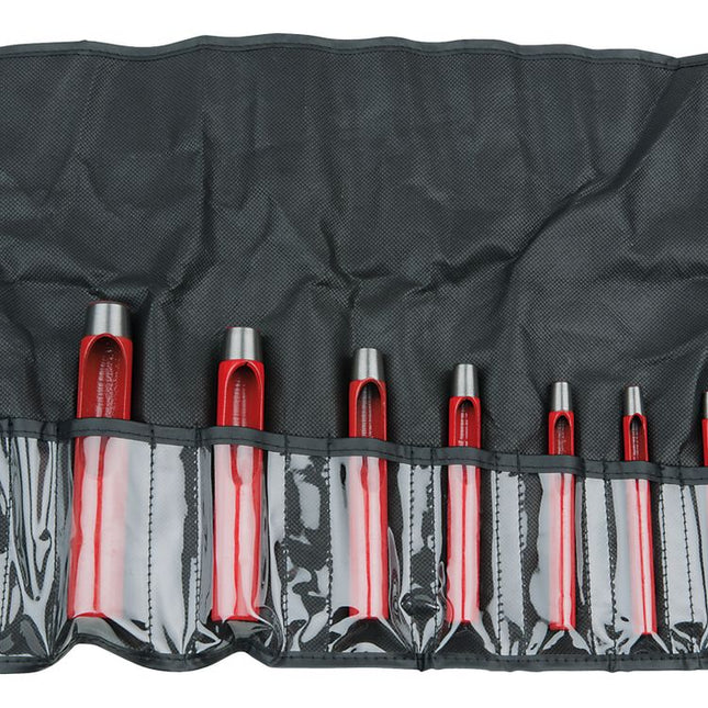 KS TOOLS Jeu de poinçons ronds, 8 pcs  ( 129.2109 )