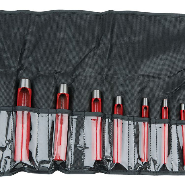 KS TOOLS Jeu de poinçons ronds, 9 pcs  ( 129.2111 )