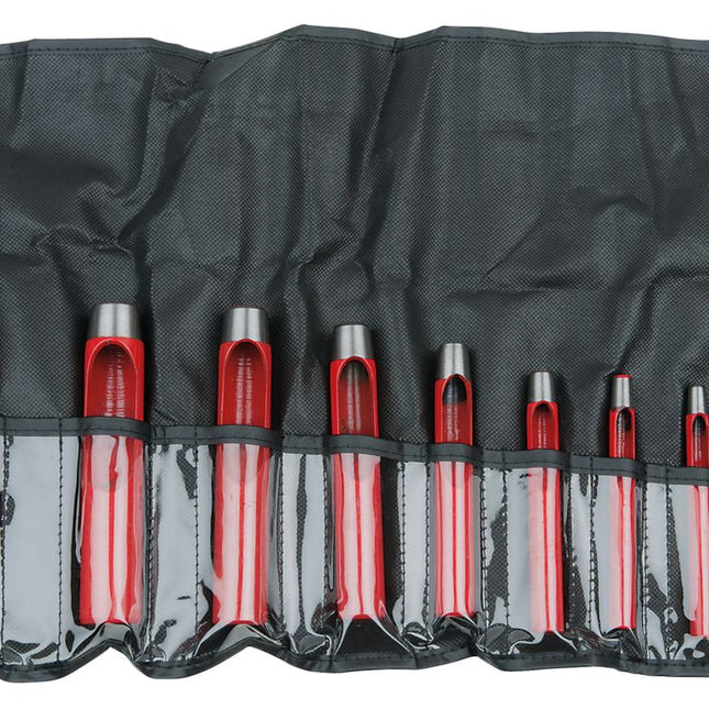 KS TOOLS Jeu de poinçons ronds, 10 pcs  ( 129.2112 )