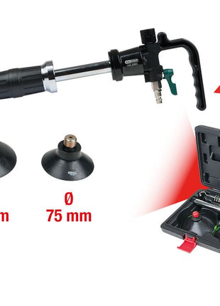 KS TOOLS Druckluft-Ausbeulhammer-Satz, 5-tlg ( 140.2080 ) - Toolbrothers