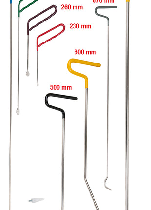 KS TOOLS Ausbeuleisen-Satz, 11-tlg ( 140.2490 ) - Toolbrothers