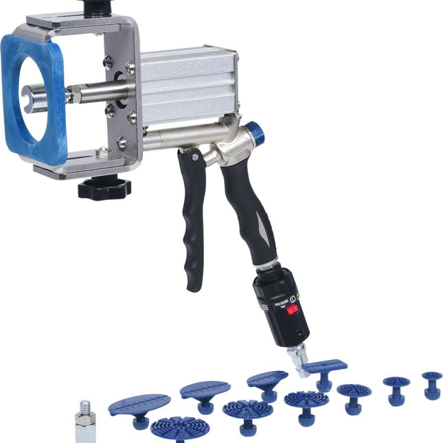KS TOOLS Profi-Druckluft-Ausbeul-Auszieher-Satz, 12-tlg ( 140.2520 ) - Toolbrothers