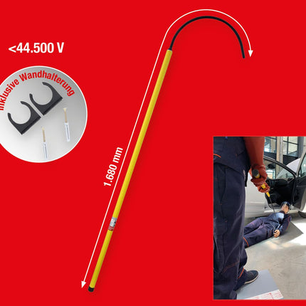 KS TOOLS Isolierte Rettungsstange, 1680mm ( 150.0913 ) - Toolbrothers