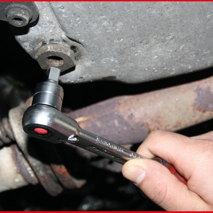 KS TOOLS 3/8" Öldienst-Bit-Stecknuss für Innensechskant-Schrauben mit Magnet, 14 mm ( 150.1444 ) - Toolbrothers