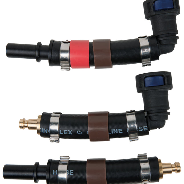 KS TOOLS Adapter-Satz 3-tlg 11,8 x 25 mm (braun) ( 150.1873 ) - Toolbrothers