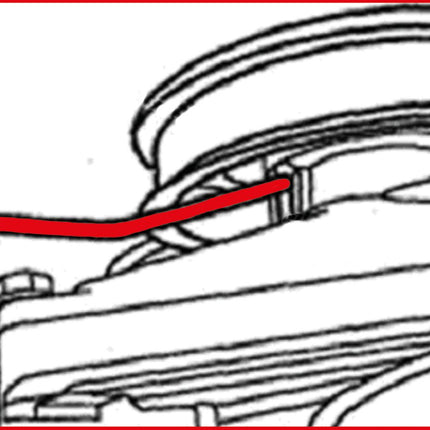 KS TOOLS Lüfterkupplung-Gegenhalter für Mercedes ( 150.3009 ) - Toolbrothers