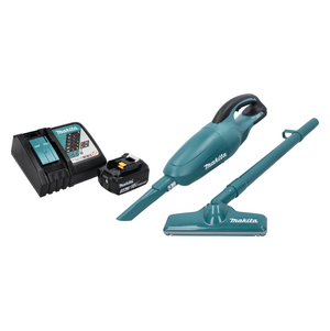 Makita DCL 180 RF1 Aspirateur à batterie 18 V vert + 1x batterie 3,0 Ah + chargeur