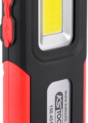 KS TOOLS Mobile Werkstatt-Handlampe, knickbar, 500 Lumen ( 150.4510 ) - Toolbrothers