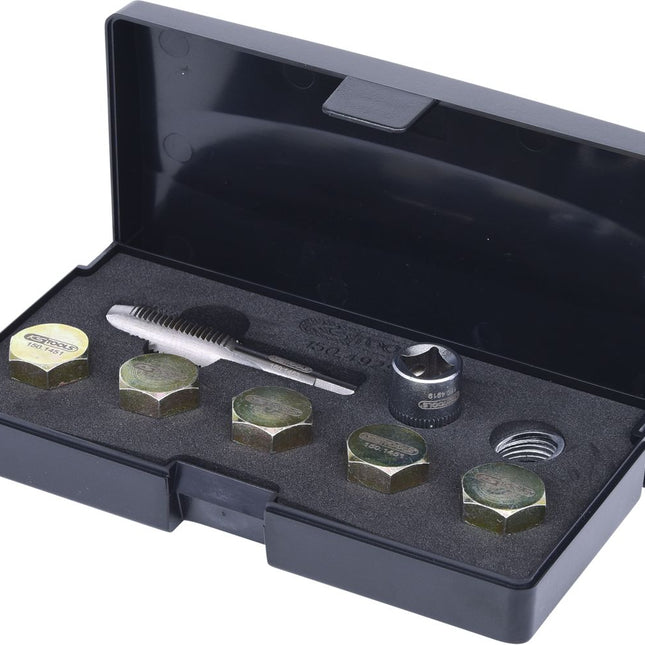 KS TOOLS Kit de réparation pour bouchons de vidange, 12 pcs M15x1,5 ( 150.4925 )