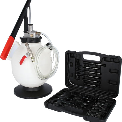 KS TOOLS Universal Getriebeöl-Füllsystem-Satz mit 23-tlg Adaptersatz ( 150.9105 ) - Toolbrothers