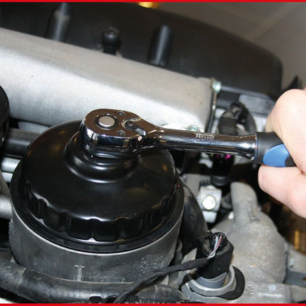 KS TOOLS 3/8" Ölfilterschlüssel, 86-18 ( 150.9342 ) - Toolbrothers