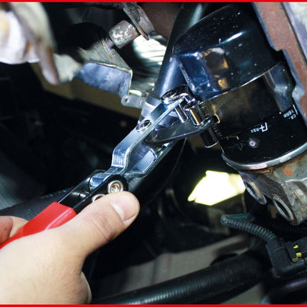 KS TOOLS Clé de filtre à huile orientable 73-85mm ( 150.9378 )