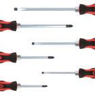 KS TOOLS ERGOTORQUEmax Schlagkappen-Schraubendreher-Satz, 6-tlg Schlitz, PH ( 151.1160 ) - Toolbrothers