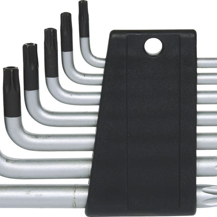 KS TOOLS Torx Jeu de clé mâle, percé, 7pcs Courtes TB10-TB40 ( 151.4150 )