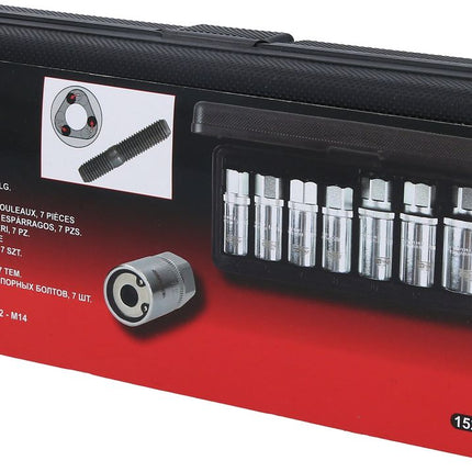 KS TOOLS Stehbolzen-Ausdreher-Satz, 7-tlg ( 152.1101 ) - Toolbrothers