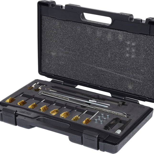 KS TOOLS Injektorenschacht-Reinigungs-Satz, 23-tlg ( 152.1370 ) - Toolbrothers