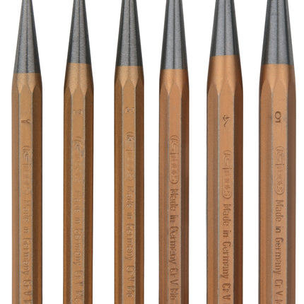 KS TOOLS Durchtreibersatz, 6-tlg in Plastiktasche ( 162.2126 ) - Toolbrothers