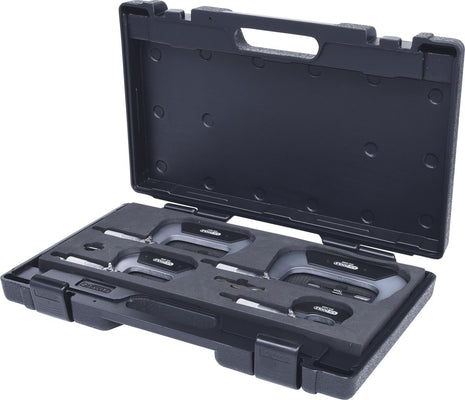 KS TOOLS Coffret de micromètres, 0-100 mm, 4 pcs ( 300.0538 )