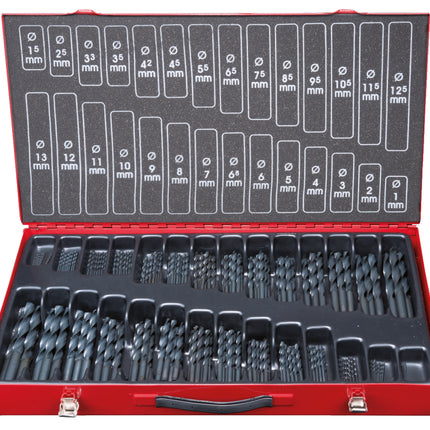 KS TOOLS Coffret de forets HSS-R laminés, 230 pcs, 1-13mm ( 330.1650 )