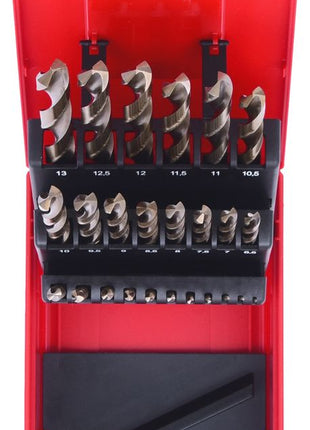 KS TOOLS HSS-G Co 5 Spiralbohrer-Satz, Kunststoffkassette, 25-tlg, 1-13mm ( 330.3623 ) - Toolbrothers