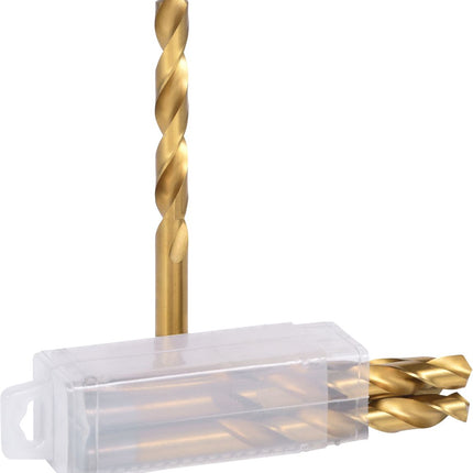 KS TOOLS HSS TiN Spiralbohrer, 12,5mm, 5er Pack ( 330.4125 ) - Toolbrothers