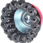 KS TOOLS Stahldrahttopfbürste 0,5mm, Ø 65mm ( 340.0022 ) - Toolbrothers