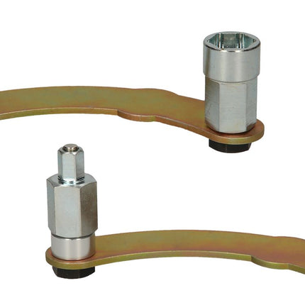 KS TOOLS Outil de blocage d’arbre à cames pour Subaru, 2 pcs ( 400.0055 )