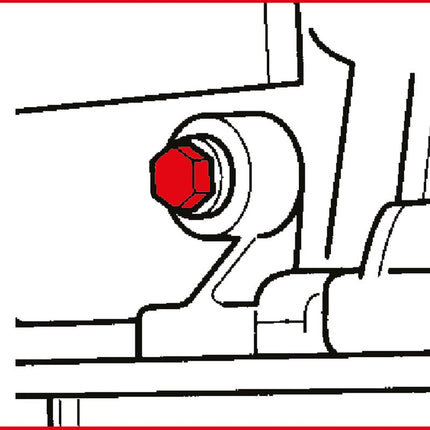 KS TOOLS Jeu d'outils de réglage moteur pour Ford / Mazda, 2 pcs ( 400.0175 )