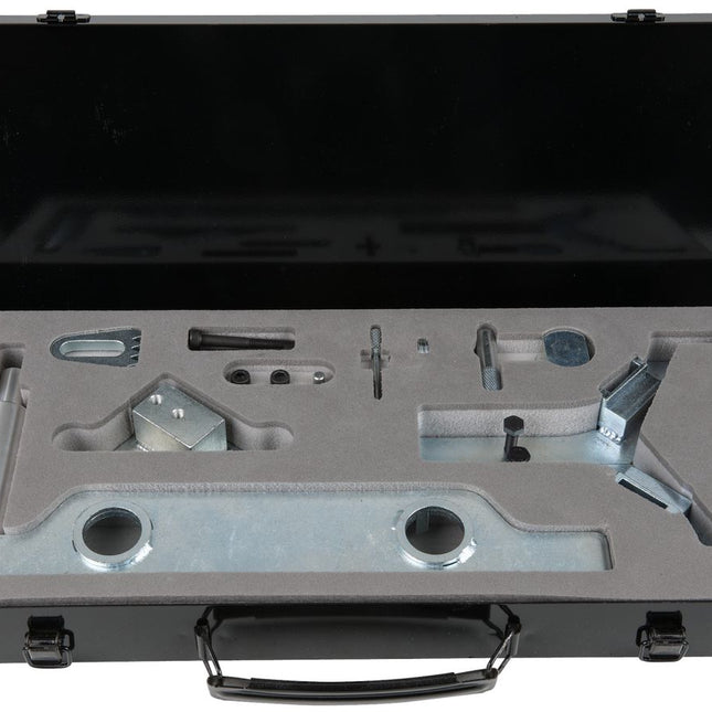 KS TOOLS Motoreinstell-Werkzeug-Satz für Opel / Saab / Chevrolet, 18-tlg ( 400.0330 ) - Toolbrothers