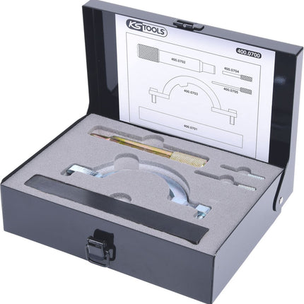 KS TOOLS Jeu d'outils de réglage moteur pour GM / Isuzu / Opel / Saab, 5 pcs ( 400.0700 )