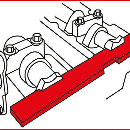 KS TOOLS Jeu d'outils de réglage moteur pour Ford / Volvo, 4 pcs ( 400.1525 )