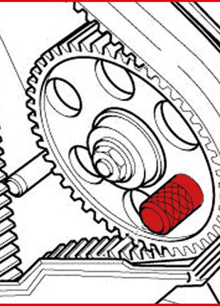 KS TOOLS Juego de herramientas de sincronización del motor para VAG / Volvo, 2 piezas ( 400.1725 )